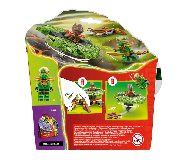 LEGO NINJAGO 71850 Lloyd kontra ziemny potwór na spinnerze - 1473533 - zdjęcie 13